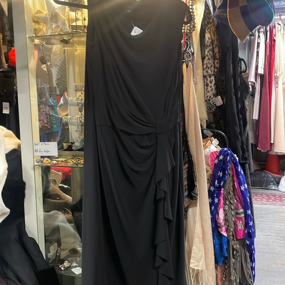 Chaps dress black Lg